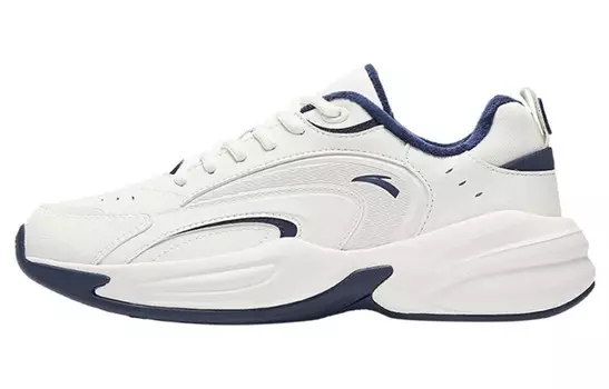 Кроссовки ANTA Chunky Sneakers Men Low-top White/Blue, белый/синий
