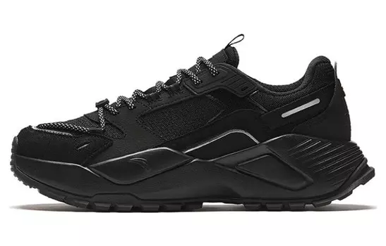 Кроссовки ANTA Chunky Sneakers Men Low-top Black, черный