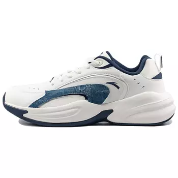Кроссовки ANTA Chunky Sneakers Men Low-top Blue, белый