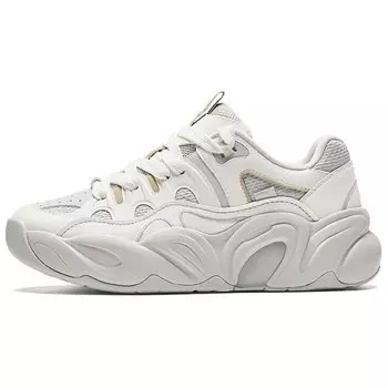 Кроссовки ANTA Chunky Sneakers Women's Low-top, белый/серый