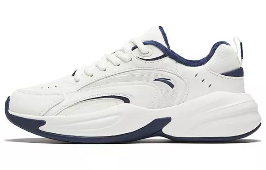 Кроссовки ANTA Chunky Sneakers Women's Low-top White/Blue, белый