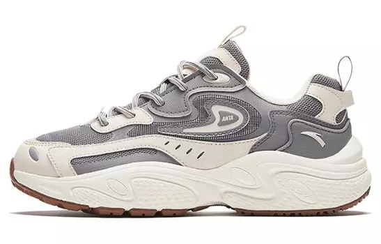 Кроссовки ANTA Chunky Sneakers Women's Low-top Gray, серый