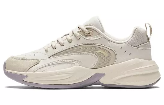 Кроссовки ANTA Chunky Sneakers Women's Low-top White, цвет Off White