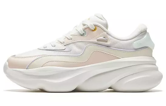 Кроссовки ANTA Chunky Sneakers Women's Low-top Beige, бежевый