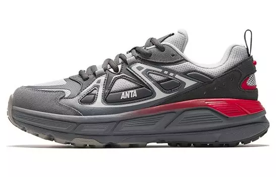 Кроссовки ANTA Engine Lifestyle Shoes Men Low-top Silver Gray, серый