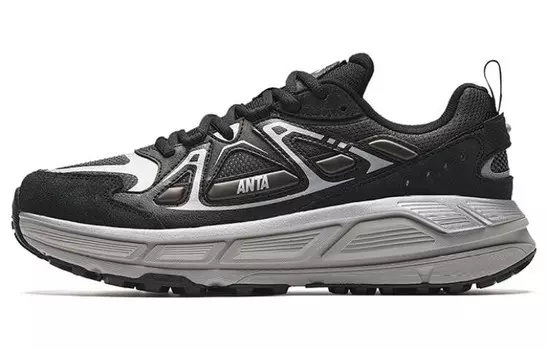 Кроссовки ANTA Engine Lifestyle Shoes Men Low-top Black/Gray, черный/серый