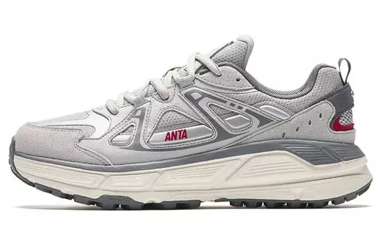 Кроссовки ANTA Engine Lifestyle Shoes Women's Low-top Gray/Silver, серый