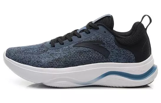 Кроссовки ANTA God Walk 4 Training Shoes Men Low-top Black/Blue, синий