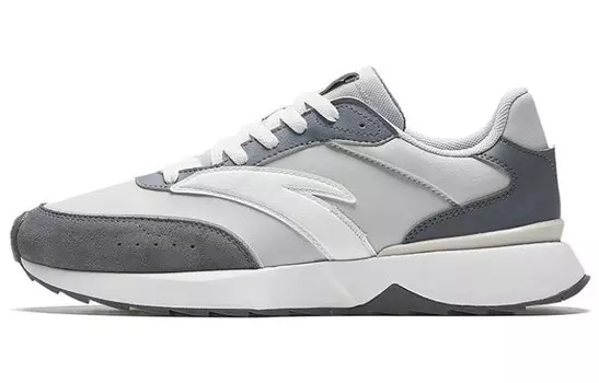 Кроссовки ANTA HERITAGE Lifestyle Shoes Men Low-top Grey/white, серый/белый