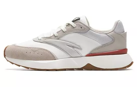 Кроссовки ANTA HERITAGE Lifestyle Shoes Women's Low-top White/Gray, белый/серый