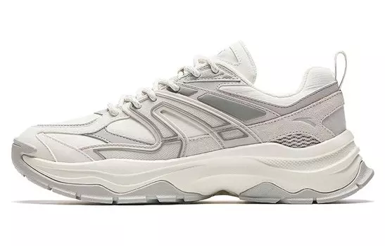 Кроссовки ANTA Hot Lifestyle Shoes Men Low-top, белый/серый