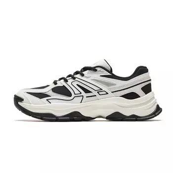 Кроссовки ANTA Hot Lifestyle Shoes Women's Low-top Beige/Black, бежевый/черный