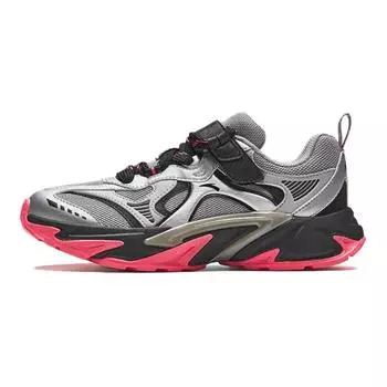 Кроссовки Anta kids Kids Lifestyle Shoes GS Low-top Dove Gray / Metallic Titanium / Black