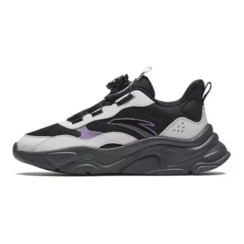 Кроссовки Anta kids Kids Lifestyle Shoes GS Low-top Black/chip Gray