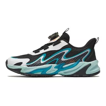 Кроссовки Anta kids Kids Lifestyle Shoes GS Low-top Black/White/Blue, черный/белый/синий