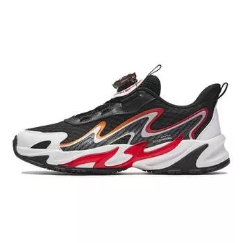 Кроссовки Anta kids Kids Lifestyle Shoes GS Low-top Black/ANTA White/Silver, черный