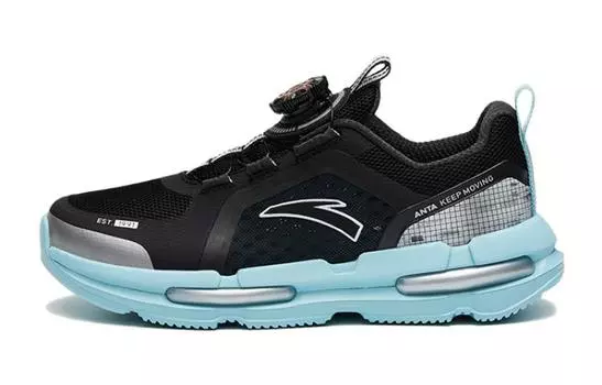 Кроссовки Anta kids Kids Lifestyle Shoes GS Low-top Black/Sliver