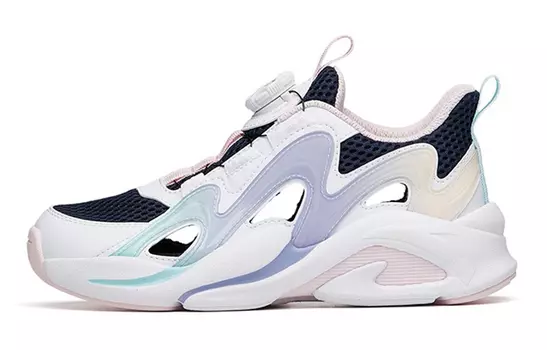 Кроссовки Anta kids Kids Lifestyle Shoes GS Low-top Ink Blue/anta White/apricot Pollen