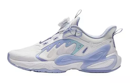 Кроссовки Anta kids Kids Lifestyle Shoes GS Low-top White/Blue, белый/синий