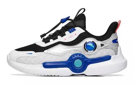 Кроссовки Anta kids Kids Lifestyle Shoes GS Low-top Black/white/vivid Blue