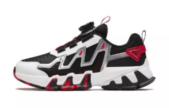 Кроссовки Anta kids Kids Lifestyle Shoes GS Low-top Black/ANTA White/Silver, черный