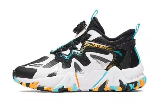 Кроссовки Anta kids Kids Lifestyle Shoes GS Low-top Black/White, черный/белый