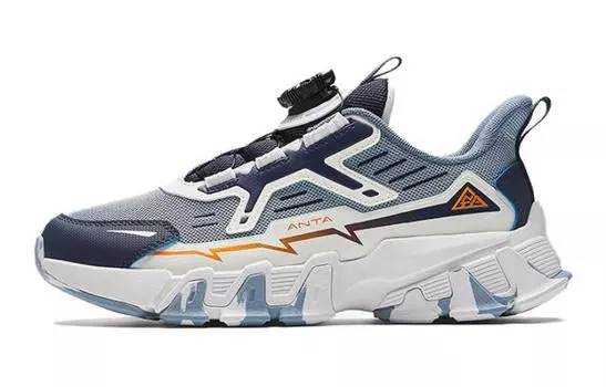 Кроссовки Anta kids Kids Lifestyle Shoes GS Low-top Blue/White, синий/белый