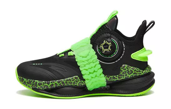 Кроссовки Anta kids Kids Lifestyle Shoes GS Mid-top Black/Green