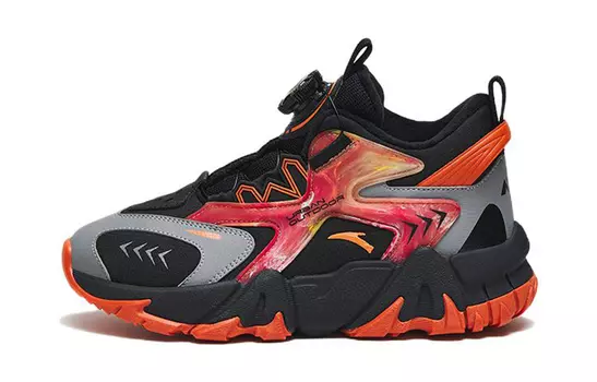 Кроссовки Anta kids Kids Lifestyle Shoes GS Mid-top Black/gray/orange