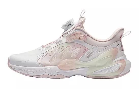 Кроссовки Anta kids Kids Lifestyle Shoes GS Low-top White/Pink, розовый