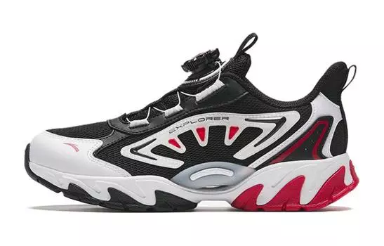 Кроссовки Anta kids Kids Lifestyle Shoes GS Low-top Black/White, черный