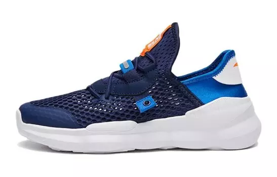 Кроссовки Anta kids Kids Lifestyle Shoes GS Low-top White/Royal Blue/Fern Green