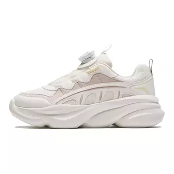 Кроссовки Anta kids Kids Lifestyle Shoes Kids Low-top White/Gray, белый/серый