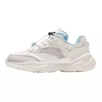 Кроссовки Anta kids Kids Lifestyle Shoes Kids Low-top Ivory / One Degree Grey / Waterfall Blue
