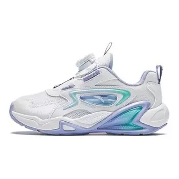 Кроссовки Anta kids Kids Lifestyle Shoes PS Low-top Anta White / Lilac Blue / Clear Water Blue, белый