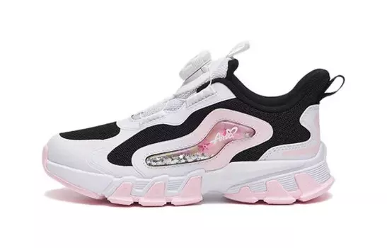 Кроссовки Anta kids Kids Lifestyle Shoes PS Low-top Black/White/Pink