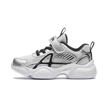 Кроссовки Anta kids Kids Lifestyle Shoes PS Low-top Light Silver Gray/silver, серый