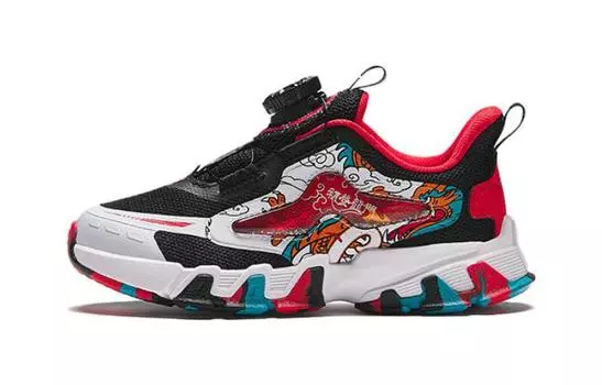 Кроссовки Anta kids Kids Lifestyle Shoes PS Low-top White, Black, Red, черный/белый/красный