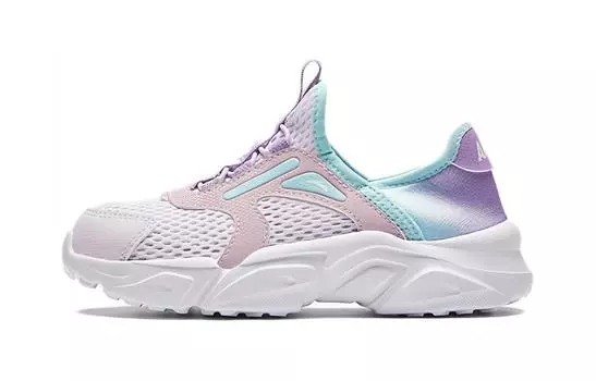 Кроссовки Anta kids Kids Lifestyle Shoes PS Low-top Mist Purple / Healing Pink / Mint Blue