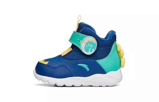 Кроссовки Anta kids Toddler Shoes TD High-top Blue/Green