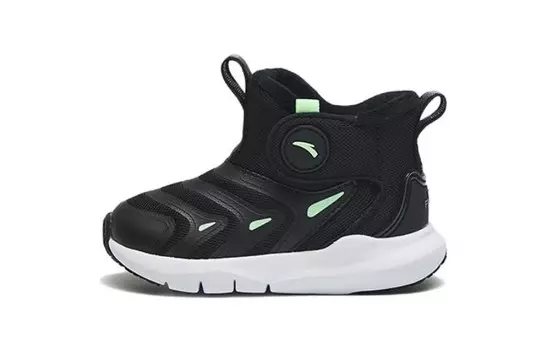 Кроссовки Anta kids Toddler Shoes TD High-top Black/white
