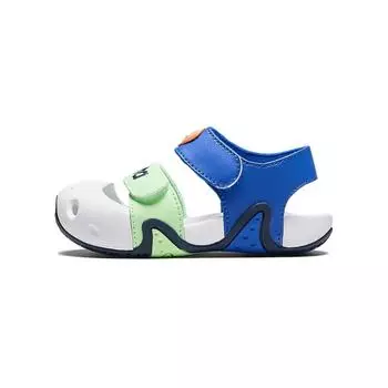 Кроссовки Anta kids Toddler Shoes TD Low-top Sea Blue/fluorescent Light Grass Green