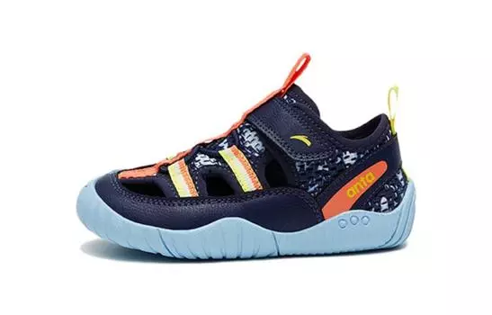 Кроссовки Anta kids Toddler Shoes TD Low-top Black/Blue