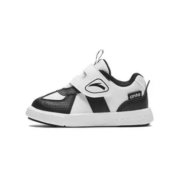 Кроссовки Anta kids Toddler Shoes TD Low-top White/Black, белый/черный