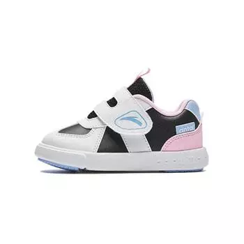 Кроссовки Anta kids Toddler Shoes TD Low-top Black/ANTA White/Cute Pink