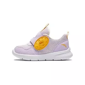 Кроссовки Anta kids Toddler Shoes TD Low-top Twilight Purple/Light Mist Purple/Oriole Yellow
