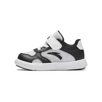 Кроссовки Anta kids Toddler Shoes TD Low-top White/Black, белый/черный
