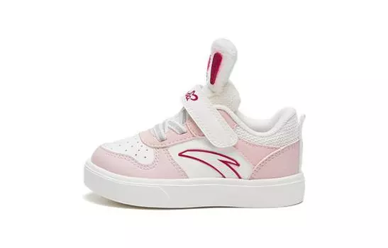 Кроссовки Anta kids Toddler Shoes TD Low-top White/pink