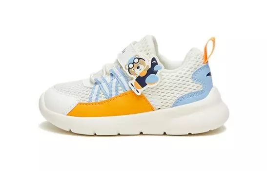 Кроссовки Anta kids Toddler Shoes TD Low-top White Orange Blue