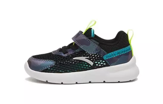 Кроссовки Anta kids Toddler Shoes TD Low-top Black/purple